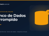 banco de dados corrompido com erro de checksum de página