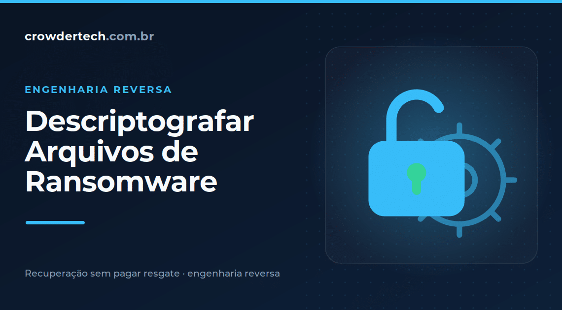 descriptografar arquivos de ransomware