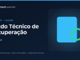 laudo técnico de recuperação de dados forense com documento e análise