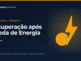 recuperação de dados após queda de energia em servidor e banco de dados